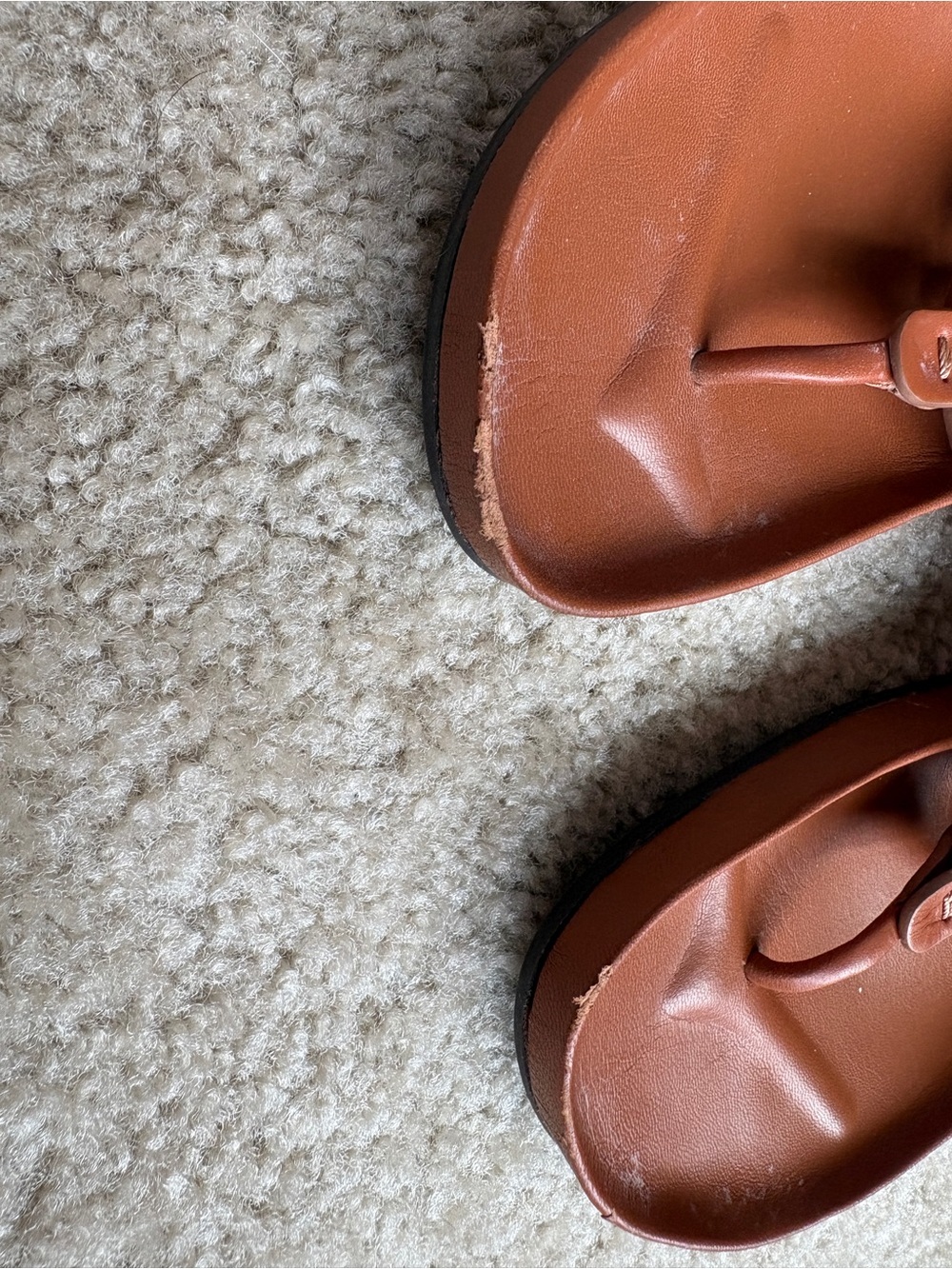 Tory Burch Miller Cloud Leather Sandals - Picture 2 of 4